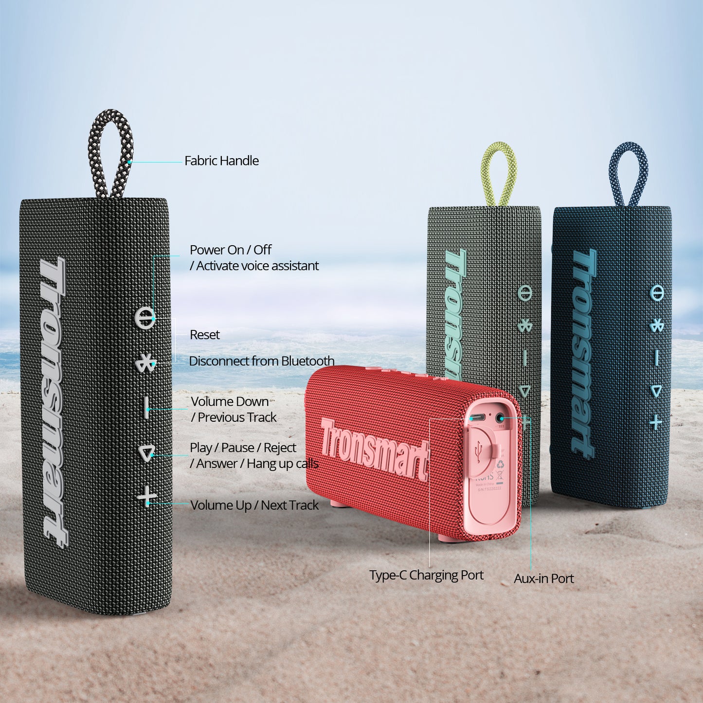 Tronsmart Trip Bluetooth Speaker Waterproof