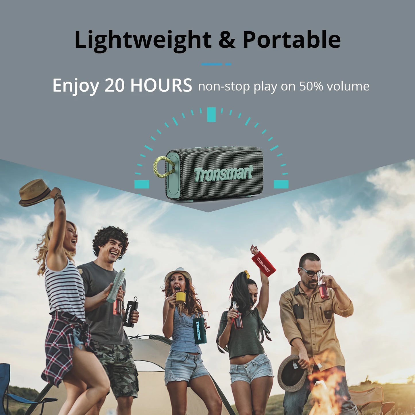 Tronsmart Trip Bluetooth Speaker Waterproof